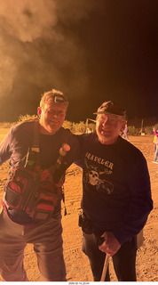 Arizona Flying Circus - night - Adam - floating fire lights