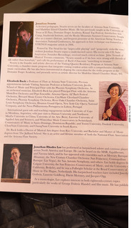 Arizona Bach Festival - program