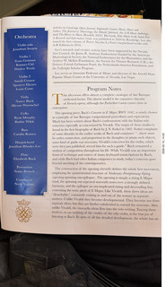 Arizona Bach Festival - program