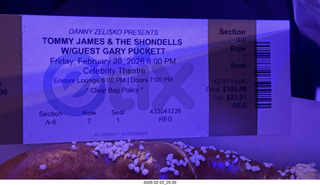 Celebrity Theaters - Gary Puckett and Tommy James ticket