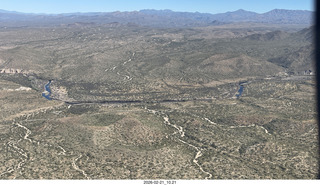 aerial - Salt River to grapevine