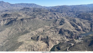 aerial - Salt River to grapevine