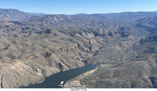 aerial - Salt River to grapevine