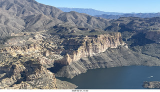 aerial - Salt River to grapevine