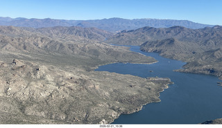 aerial - Salt River to grapevine