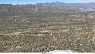 aerial - Grapevine airstrip
