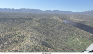 aerial - Salt River to grapevine