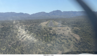 aerial - Roosevelt Lake to grapevine