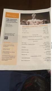 Arizona Musicfest - Festival Orchestra program