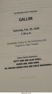 Arizona Musicfest - Festival Orchestra program