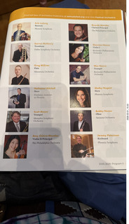 Arizona Musicfest - Festival Orchestra program