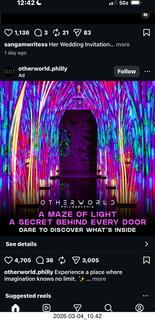 Facebook - ad for OtherWorld