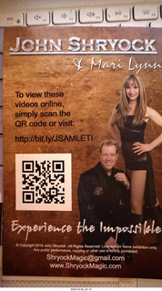 Glenside, Pennsylvania - House of Magic - John Shryock memory card