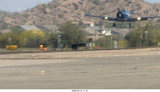 Falcon Field (FFZ) - landing warbird