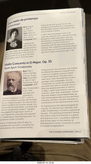 Phoenix Symphony - program