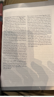 Mesa Arts Center - Classical Music Inside Out (CMIO) - Olga Kern - program