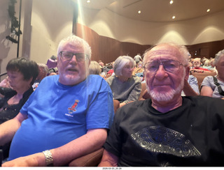 Chandler Arts - my seat neighbor