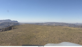 aerial - flight back from Grapevine to Mesa