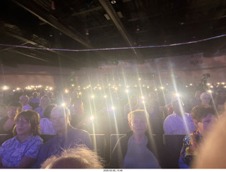 Arizona Musicfest - Electric Light Orchestra Experience audience with cell phones
