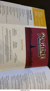 Phoenix - Herberger Theater - Ragtime program