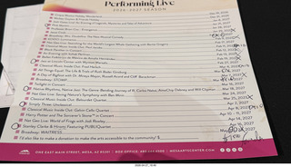 Mesa Arts Center concert list for next year