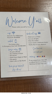 Philadelphia - my AirBnB instructions