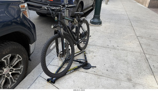 Philadelphia - some bike guy had a bad day