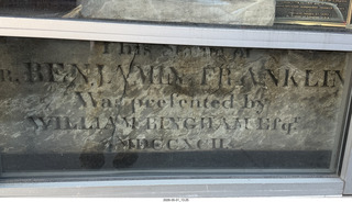 Philadelphia - Ben Franklin window display