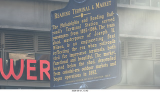 Philadelphia - Reading Terminal Market sign