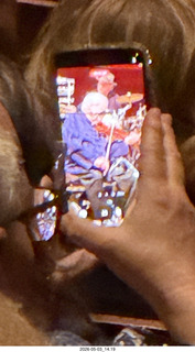 Philadelphia - Kimmel Center - Itzhak Perlman - In a Fiddler's House - audience cell phone