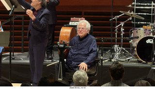 Philadelphia - Kimmel Center - Itzhak Perlman - In a Fiddler's House - audience cell phone