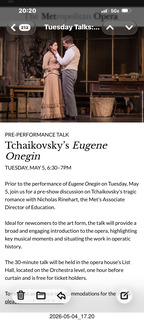 New York City - Metropolitan Opera - Eugene Onegin on Instagram