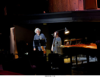 New York City Ballet musicians (violin and piano)