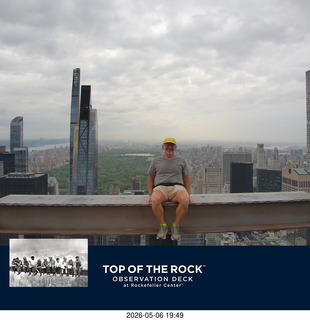 New York City - Top of the Rock + Adam pictures