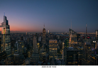New York City - Top of the Rock - beam + Adam pictures