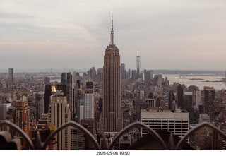 New York City - Top of the Rock - beam + Adam pictures