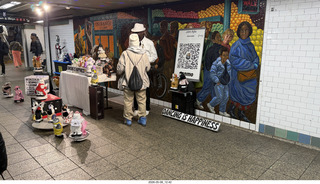 New York City - subway station - Dancing is Happiness