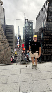 New York City - One Times Square + Adam