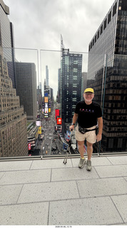 New York City - One Times Square + Adam