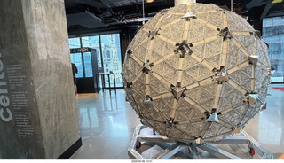 New York City - One Times Square - ball sculpture
