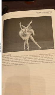 New York City Ballet program