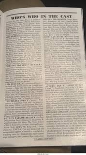 New York City - Wicked program