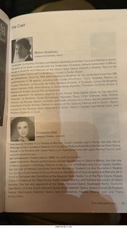 New York City Opera - La Traviata program