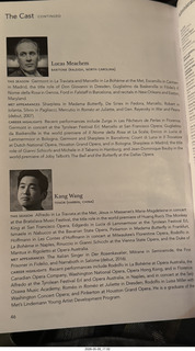 New York City Opera - La Traviata program