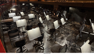 New York City Opera - La Traviata - empty orchestra pit