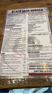 New York City - Black Iron Burger