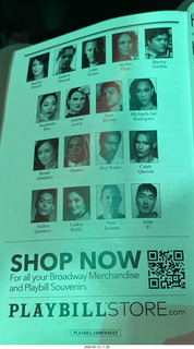 New York City - Rocky Horror Show program