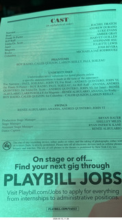 New York City - Rocky Horror Show program