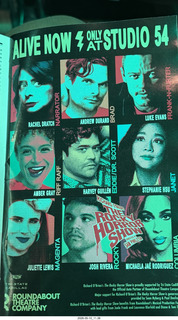 New York City - Rocky Horror Show program