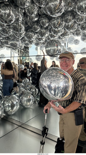 New York City - Summit, One Vanderbilt - bubble balls + Adam